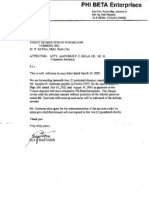 This letter from Engr. Ely Bagtasus is a "smoking gun" that proves the attempted malversation of P1.3 million that belonged to the Panay Federation of Sugar Producers by one of its own directors, Arcadio Gorriceta. 