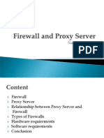 Firewall and Proxy Servers