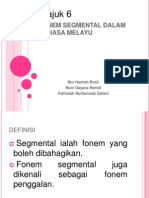 Tajuk 6 - (1) Fonem Segmental DLM BM