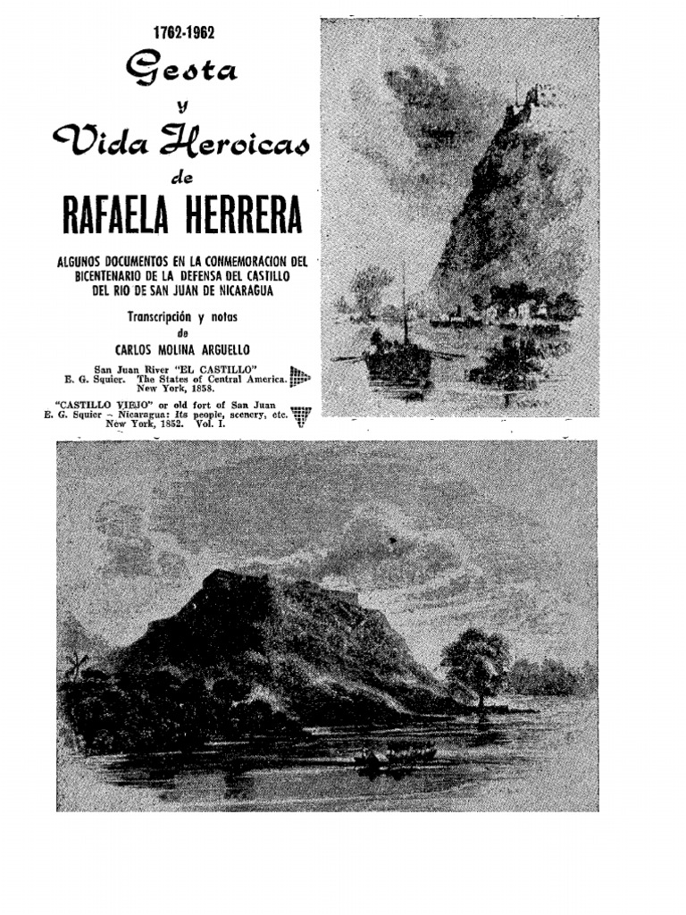 Gesta y Vida Heroica de Rafaela Herrera | PDF | Castillo | Guatemala
