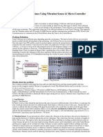 Train Collision Avoidance Using Vibration Sensor