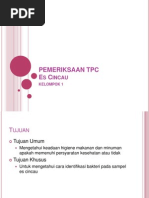 Download Pemeriksaan Tpc Es Cincau by AgusSetiawan SN125593780 doc pdf