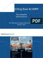 Marine Drilling Riser and LMRP