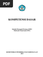 Download Kurikulum 2013 - Kompetensi Dasar - Sekolah Menengah Pertama 9 Feb by Kreshna Aditya SN125598821 doc pdf