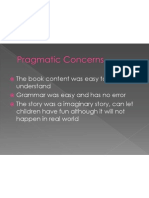 Pragmatic Concerns