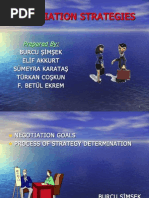 Negotiation Strategies