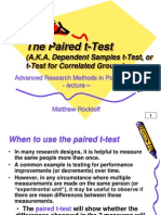 Paired T-Test