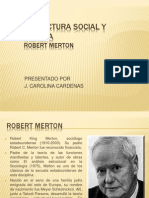 Estructura Social y Anomia