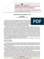 Cuadernos Del Pensamiento Crítico Latinoamericano #27 La Educación en Haití: Del Abandono Al Caos