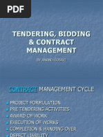 Download TENDERING BIDDING  CONTRACT MANAGEMENT III powaippt by shruti SN125612590 doc pdf