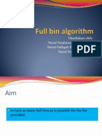Full Bin Algorithm
