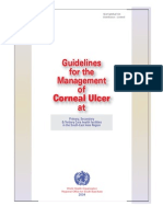 Mangement of Corneal Ulcer