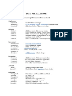2012-2013 PBL National Calendar