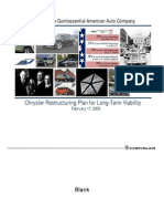Chrysler Restructuring Plan