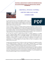 Crónica Juicio GRUPO DE LOS 24 (13-02-2013)