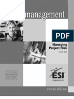 P03 Managing Project Risk