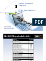 ANSYS Academic R13.0
