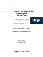 Id Keutamaan Membaca Dan Menghafal Al-Quran