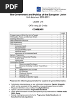 Download The Government and Politics of the European Union by Sepultura Aberta SN125629547 doc pdf