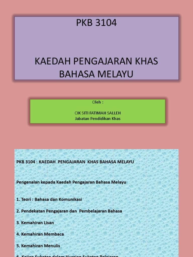 Pkb3103 Pdf