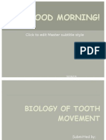 Biology of Tooth Movement