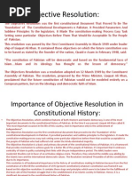 Objectives Resolution of Pakistan (1949) | PDF | Political Science