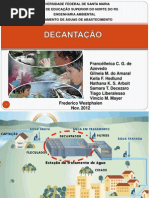 DECANTAÇÃO