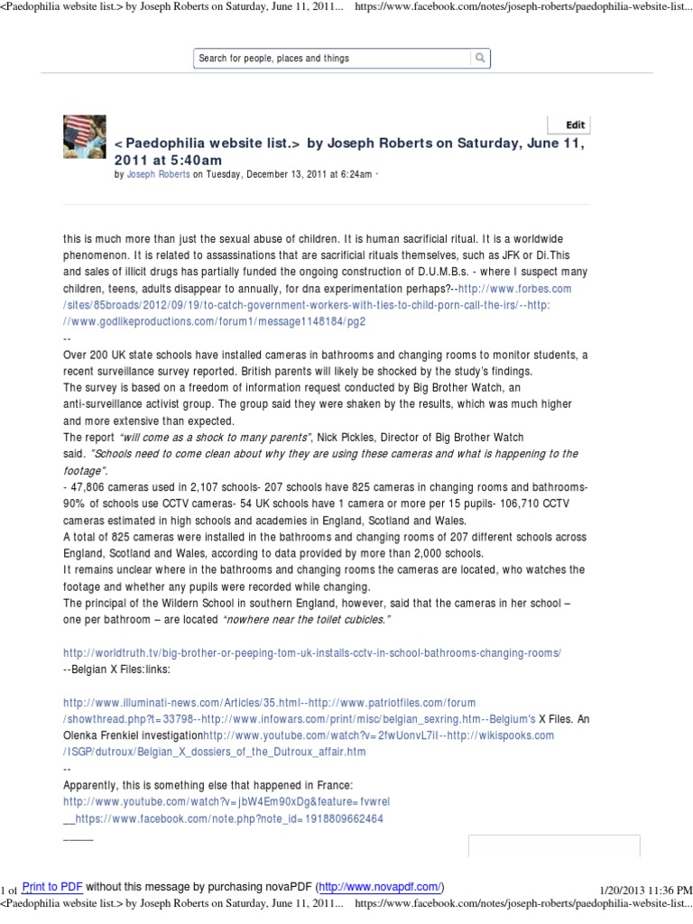 Paedophilia Website List Paedophilia Website List picture