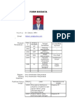 Form Biodata Ok Edison