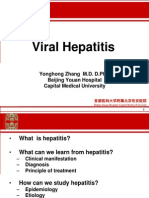 Viral Hepatitis: Yonghong Zhang M.D. D.Phil. Beijing Youan Hospital Capital Medical University