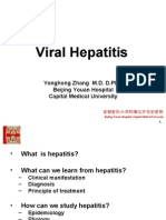 Viral Hepatitis: Yonghong Zhang M.D. D.Phil. Beijing Youan Hospital Capital Medical University