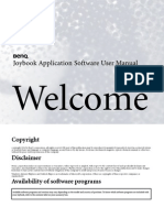 Welcome: Joybook Application Software User Manual