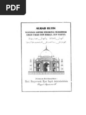 Aurad Abah Umar Pdf