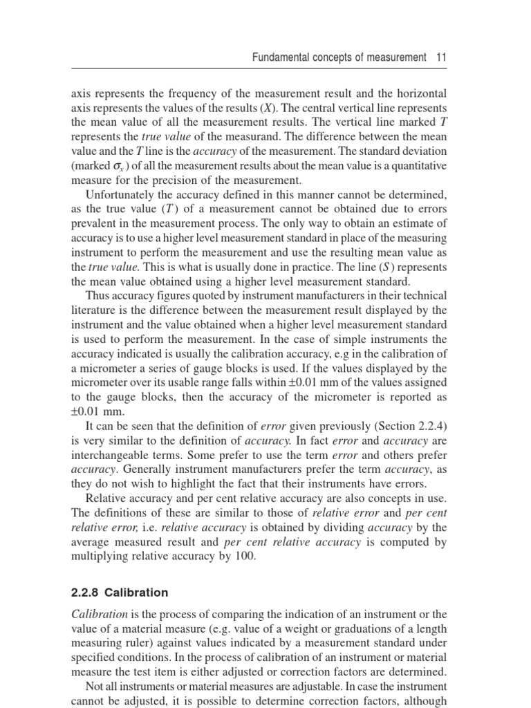 Measurement Concepts: Accuracy & Calibration | PDF | Accuracy And ...