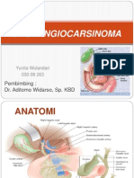 PPT CHOLANGIOCARCINOMA