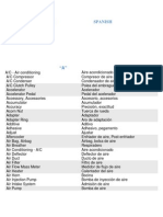 Sistema de Frenos Glosario