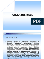 07 Baze Podataka - Objektne Baze