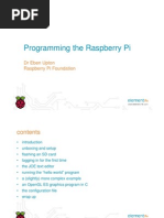 Programming The Raspberry Pi