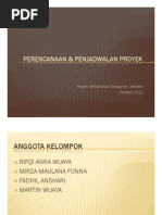 Download Materi Presentasi Tugas Perencanaan  Penjadwalan Proyek by Martin Wijaya SN125677329 doc pdf