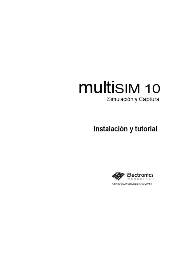 Multisim 9 Instalacion y Tutorial | PDF