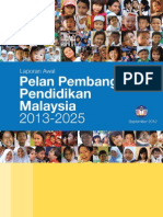 Pelan Pembangunan Pendidikan Malaysia 2013-2025
