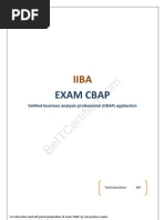 Download BeITCertified IIBA CBAP Free Questions Dumps1 by Youssef El Meknessi SN125686255 doc pdf