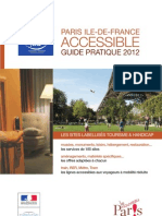 Guide Tourisme Et Handicap 2012