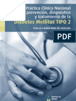 GPC - Prevencion Diagnostico Tratamiento Diabetes Mellitus Tipo 2 PDF