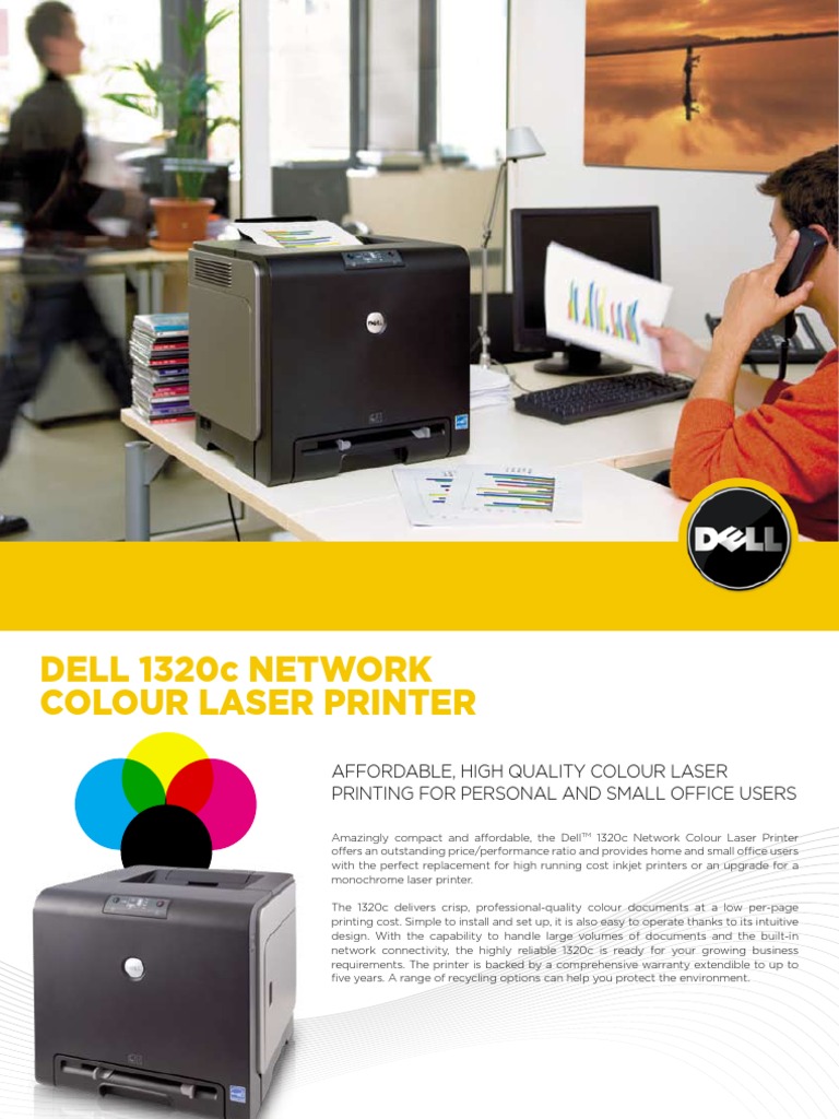 Printer Network 1320c en Dell | PDF | Printer (Computing) | Dell