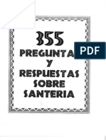 355 Preguntas y Respuestas de Santeria