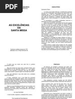 As Excelências da Santa Missa