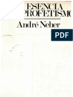 André Neher, La Esencia Del Profetismo PDF