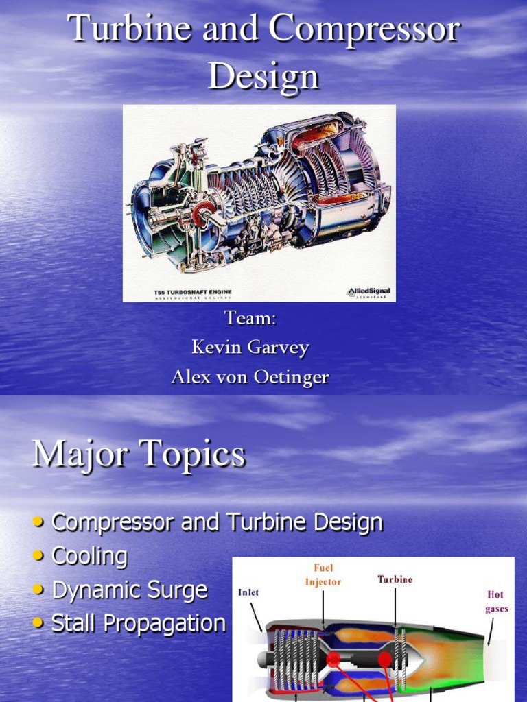 Turbine and Compressor Design | PDF