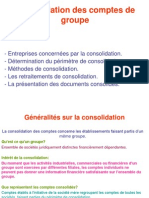 Consolidation Des Comptes de Groupe